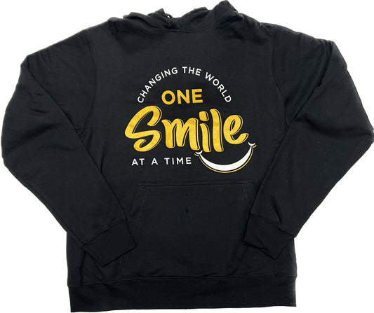 Just Smile mid-weight Pullover Hoodie